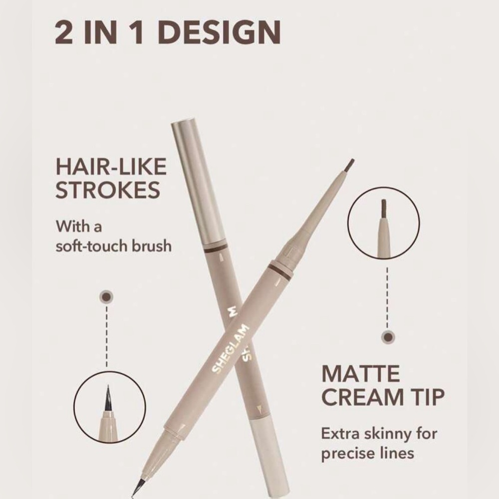 2 in 1 brow pencil - Picture 5 of 5